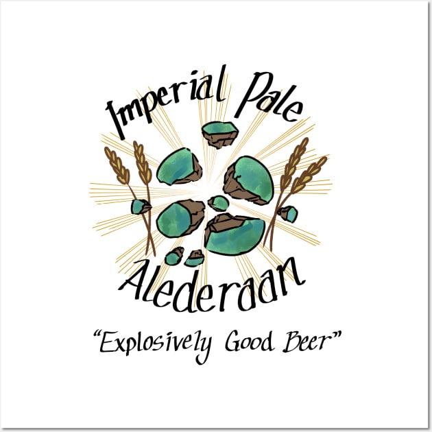 Imperial Pale Alederaan Wall Art by JXG